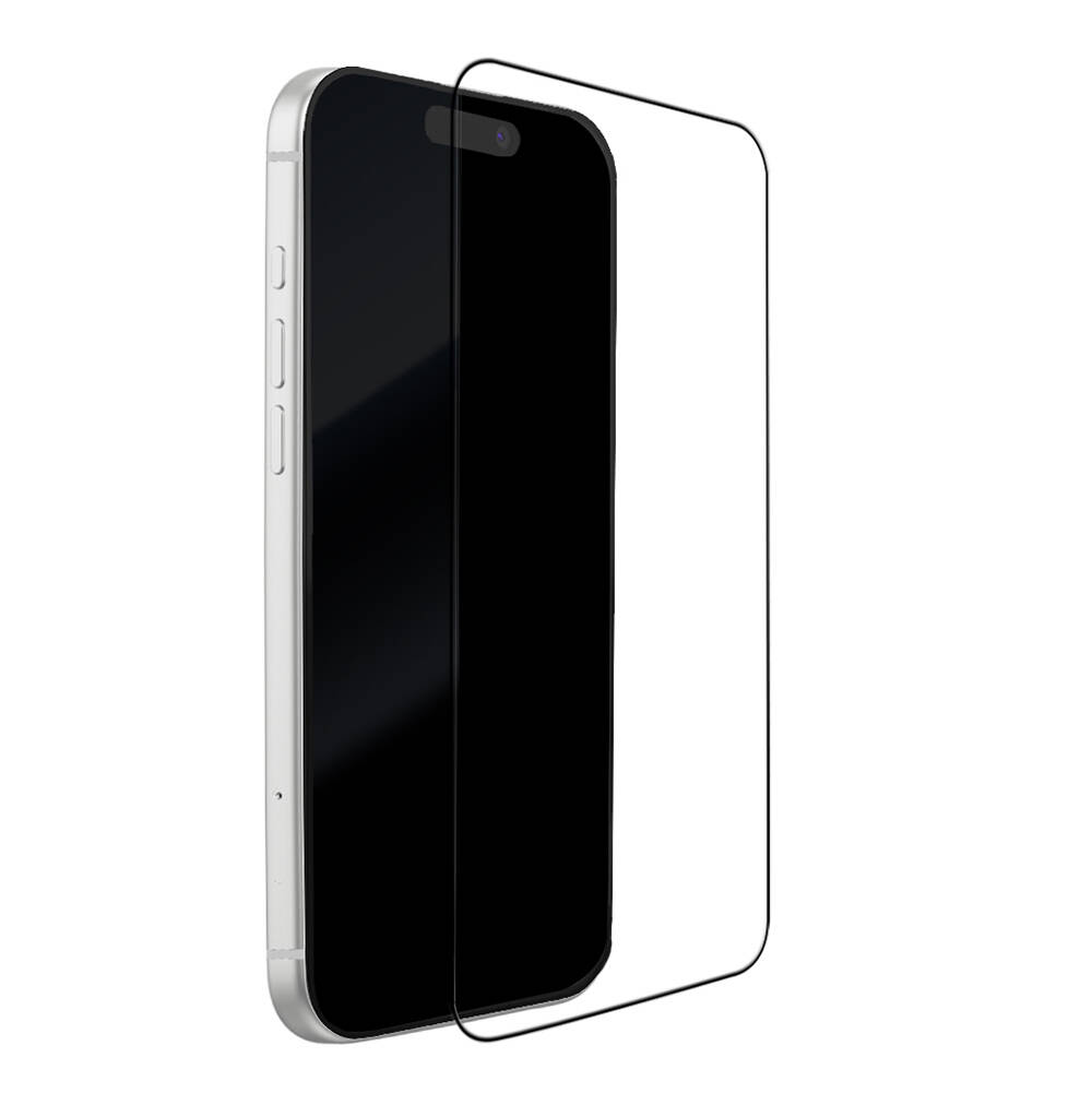 Apple iPhone 16 Pro Mohseven M7 HD Sapphire Coating Temperli Cam Ekran Koruyucu + Hizalama Aparatı - 3