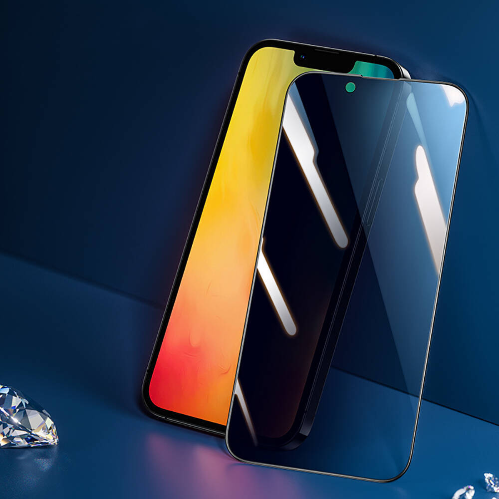 Apple iPhone 16E Hidrofobik Ve Oleofobik Özellikli Benks Privacy Air Shield Ekran Koruyucu 10lu Paket - 3
