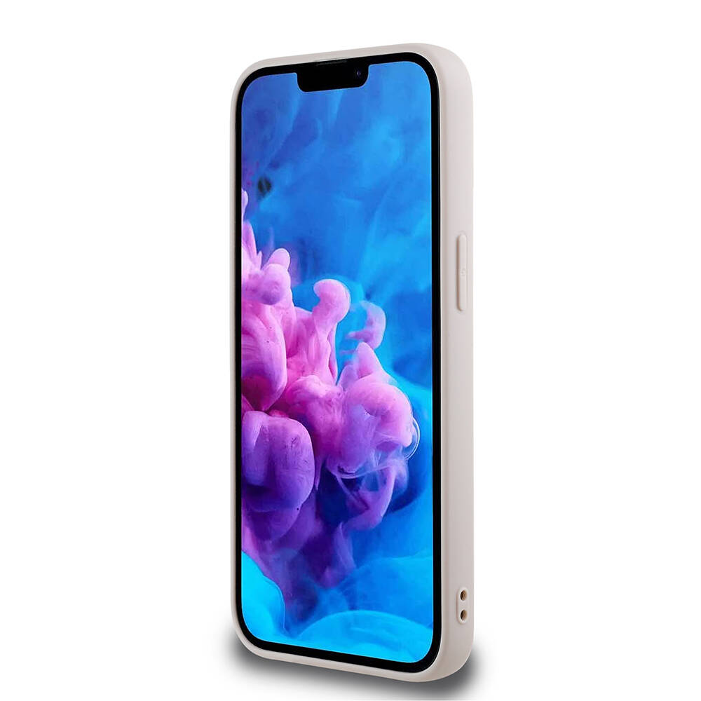 Apple iPhone 16E Kılıf Guess Orjinal Lisanslı 4G Büyük Metal Logolu Glitter Kapak - 7