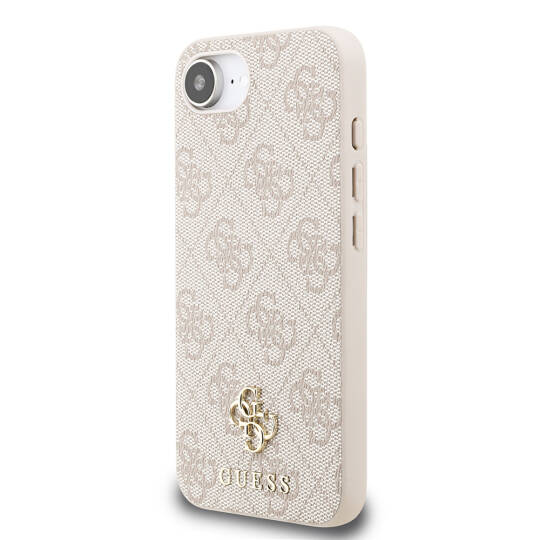 Apple iPhone 16E Kılıf Guess Orjinal Lisanslı M-safe Şarj Özellikli Small 4G Classic Kapak - 4