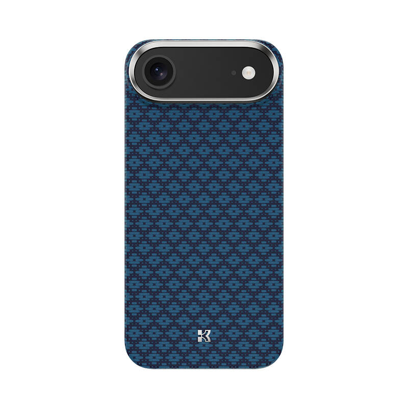Apple iPhone 17 Air Kılıf M-Safe Şarj Özellikli Benks ArmorAir ArmorGrid Serisi Kevlar Karbon Kapak - 1