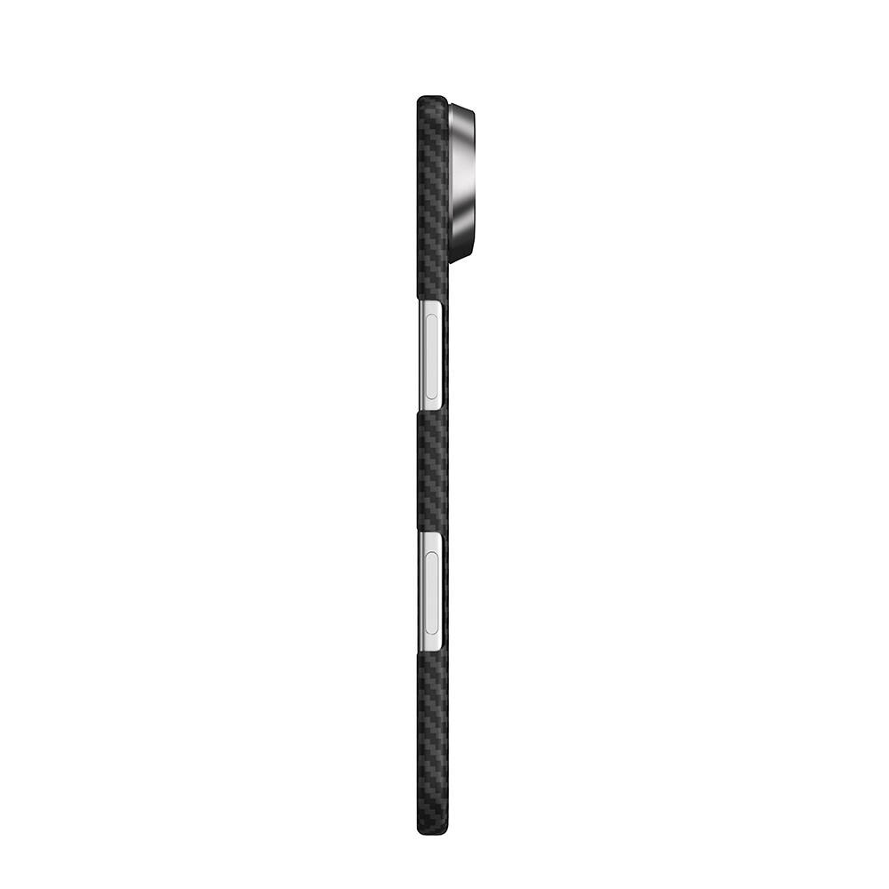 Apple iPhone 17 Air Kılıf M-safe Şarj Özellikli Kamera Standlı Wiwu DCC-206 Aramid Air Kapak - 3