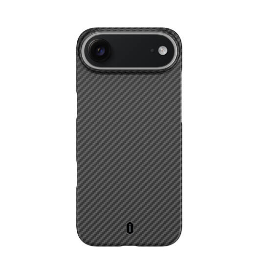 Apple iPhone 17 Air Kılıf M-safe Şarj Özellikli Kamera Standlı Wiwu DCC-206 Aramid Air Kapak - 5