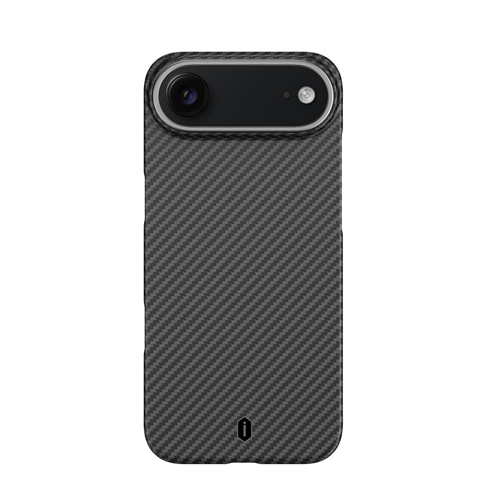 Apple iPhone 17 Air Kılıf M-safe Şarj Özellikli Kamera Standlı Wiwu DCC-206 Aramid Air Kapak - 5