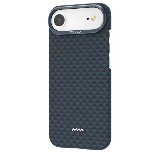Apple iPhone 17 Air Kılıf M-safe Şarj Özellikli Raptic Aramid Skin Origin Serisi Karbon Kapak - 11