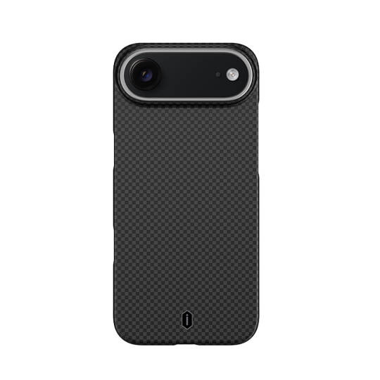 Apple iPhone 17 Air Kılıf M-safe Şarj Özellikli Wiwu DCC-208 Aramid Armor Kapak Siyah