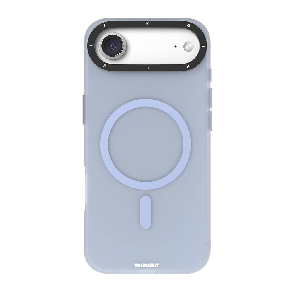 Apple iPhone 17 Air Kılıf M-safe Şarj Özellikli Youngkit Hidden Sand Serisi Kapak - 3