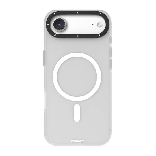 Apple iPhone 17 Air Kılıf M-safe Şarj Özellikli Youngkit Hidden Sand Serisi Kapak - 2