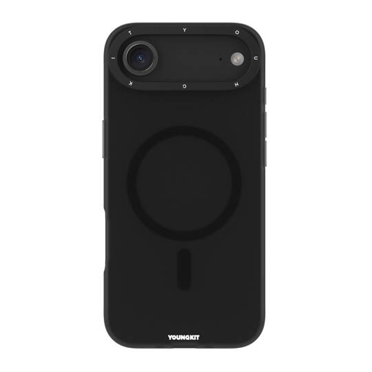 Apple iPhone 17 Air Kılıf M-safe Şarj Özellikli Youngkit Hidden Sand Serisi Kapak