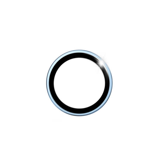 Apple iPhone 17 Air Wiwu LG-003 Lens Guard Çizilmeye Karşı Dayanıklı Safir Kamera Lens Koruyucu Açık Mavi