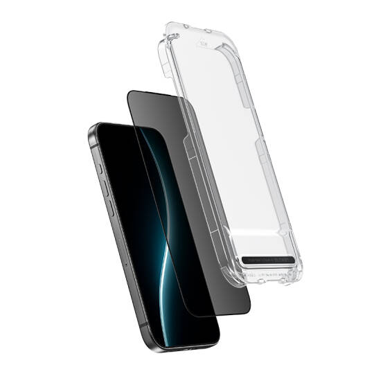 Apple iPhone 17 Benks Ultra Shield 0.3mm Privacy Ekran Koruyucu + Kolay Uygulama Aparatlı - 5