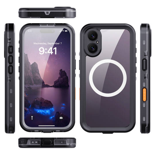 Apple iPhone 17 Kılıf 1-1 Su Geçirmez Kılıf - 3
