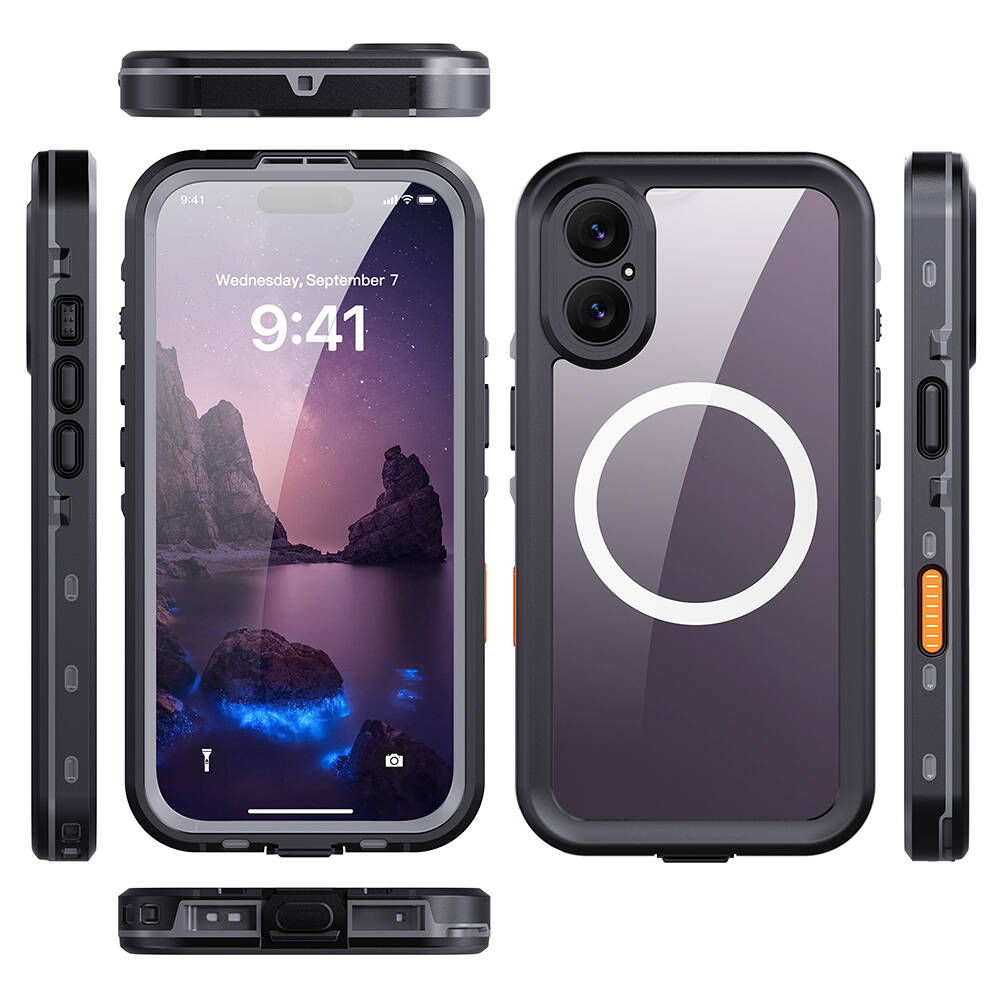 Apple iPhone 17 Kılıf 1-1 Su Geçirmez Kılıf - 3