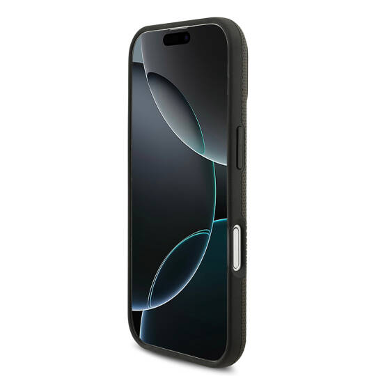 Apple iPhone 17 Kılıf BMW Orjinal Lisanslı M-safe Şarj Özellikli Metal Logolu Delikli M Dizayn Deri Kapak - 10