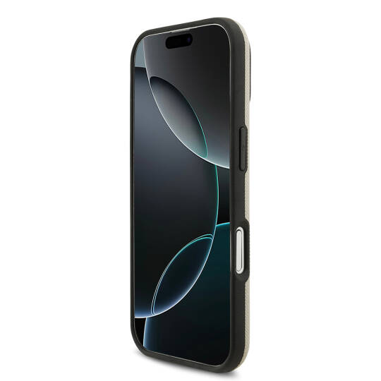 Apple iPhone 17 Kılıf BMW Orjinal Lisanslı M-safe Şarj Özellikli Metal Logolu Delikli M Dizayn Deri Kapak - 24