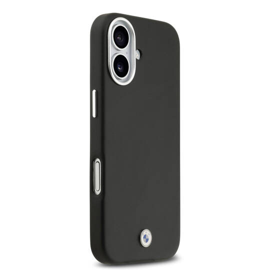 Apple iPhone 17 Kılıf BMW Orjinal Lisanslı M-safe Şarj Özellikli Metal Logolu Tam Kaplama Deri Kapak - 6