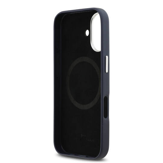 Apple iPhone 17 Kılıf BMW Orjinal Lisanslı M-safe Şarj Özellikli Metal Logolu Tam Kaplama Deri Kapak - 16