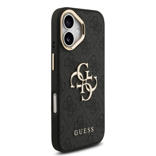 Apple iPhone 17 Kılıf Guess Orjinal Lisanslı 4G Büyük Metal Logolu Kalın Askılı Kapak - 8