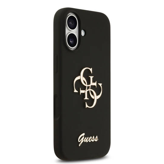 Apple iPhone 17 Kılıf Guess Orjinal Lisanslı Grained Yazı Logolu Kapak - 8