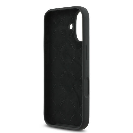 Apple iPhone 17 Kılıf Guess Orjinal Lisanslı Grained Yazı Logolu Kapak - 11