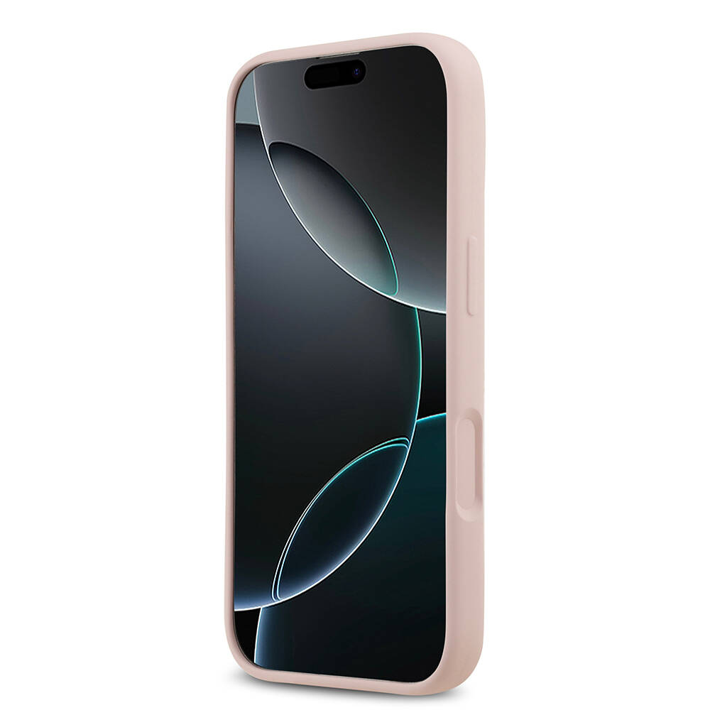 Apple iPhone 17 Kılıf Guess Orjinal Lisanslı Grained Yazı Logolu Kapak - 16