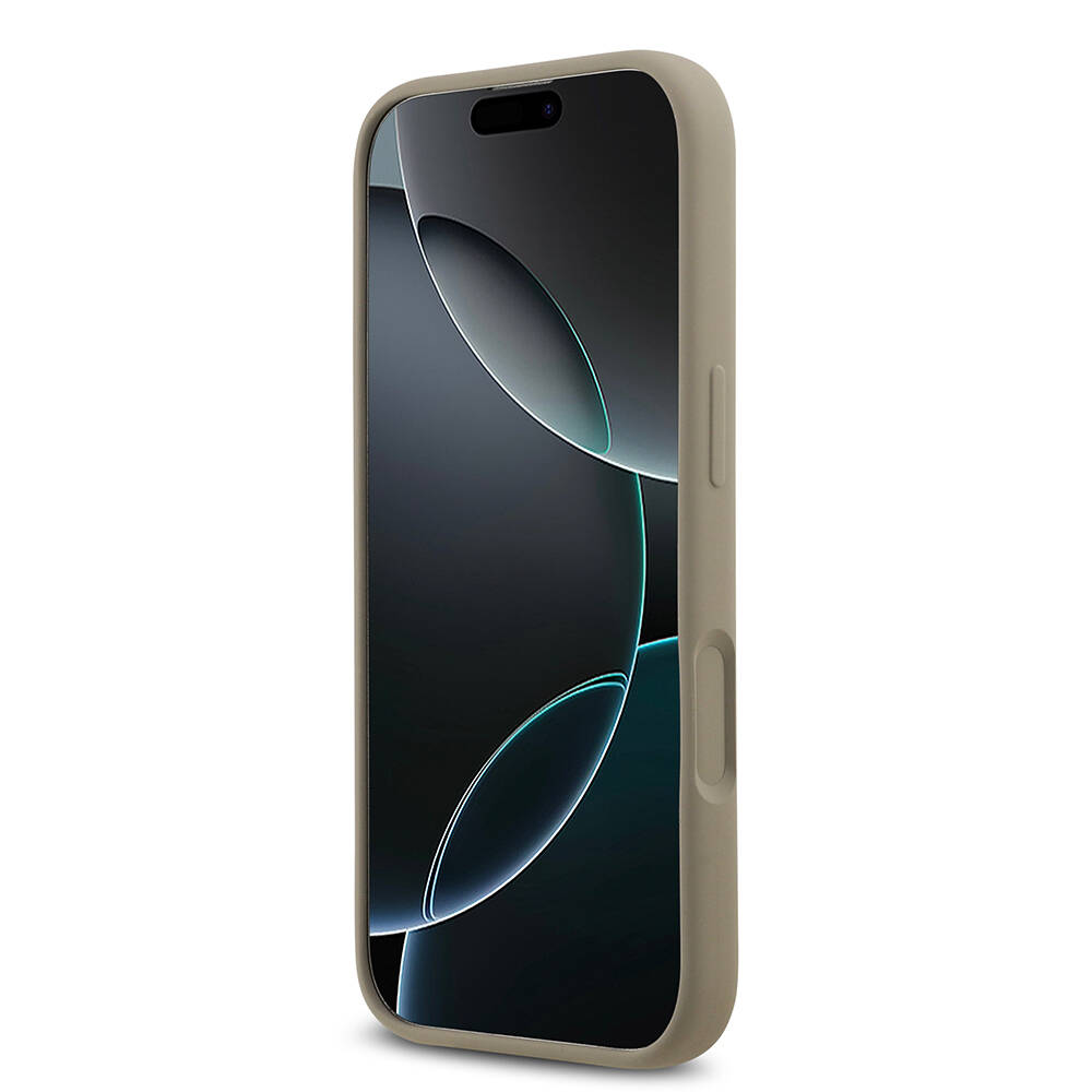 Apple iPhone 17 Kılıf Guess Orjinal Lisanslı Grained Yazı Logolu Kapak - 23