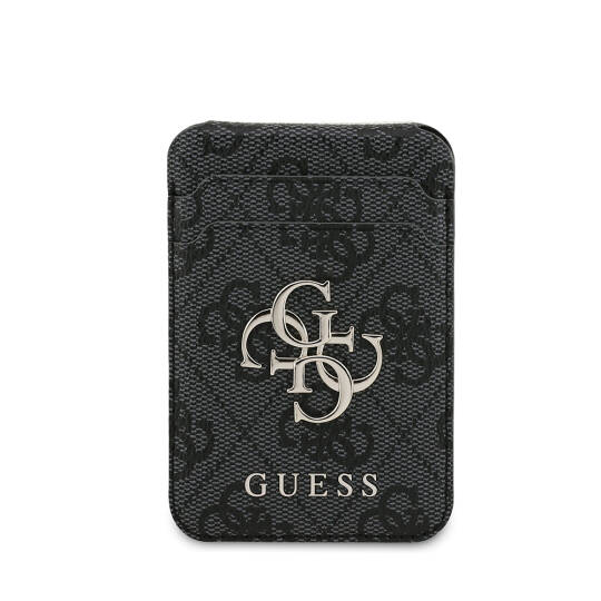 Apple iPhone 17 Kılıf Guess Orjinal Lisanslı M-safe Şarj Özellikli Askılı ve 4G Logo Kartlıklı Kapak - 12