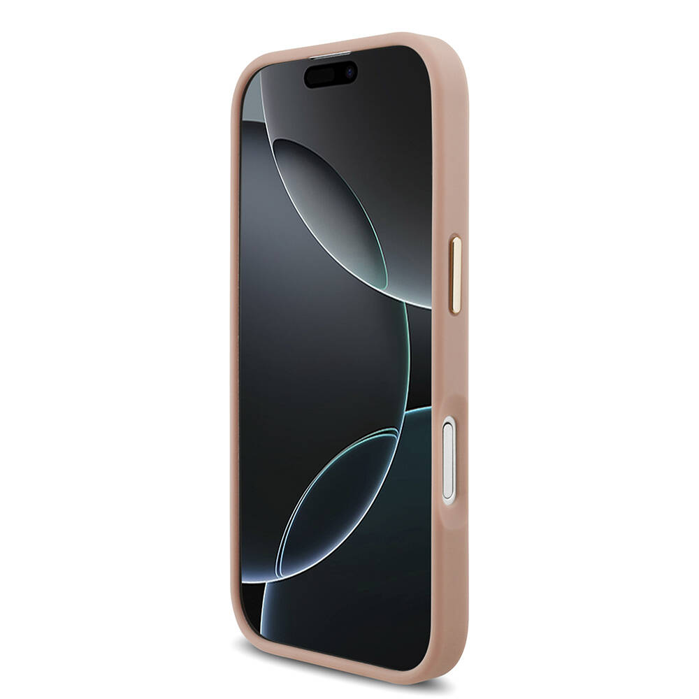 Apple iPhone 17 Kılıf Lacoste Orjinal Lisanslı M-safe Şarj Özellikli Champs Elysees PU Deri Tasarımlı Kapak - 14