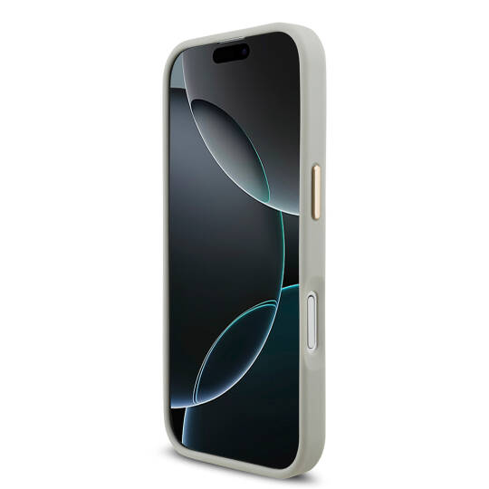 Apple iPhone 17 Kılıf Lacoste Orjinal Lisanslı M-safe Şarj Özellikli Champs Elysees PU Deri Tasarımlı Kapak - 16