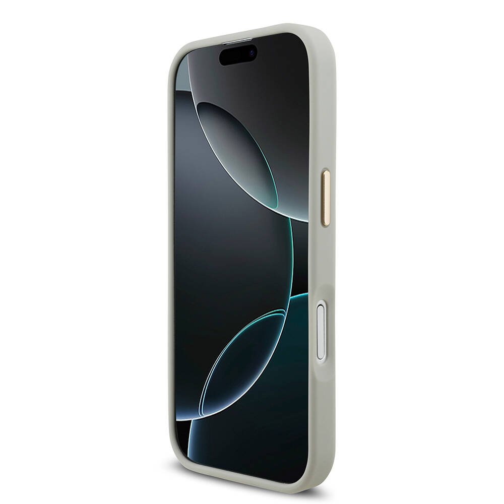 Apple iPhone 17 Kılıf Lacoste Orjinal Lisanslı M-safe Şarj Özellikli Champs Elysees PU Deri Tasarımlı Kapak - 16