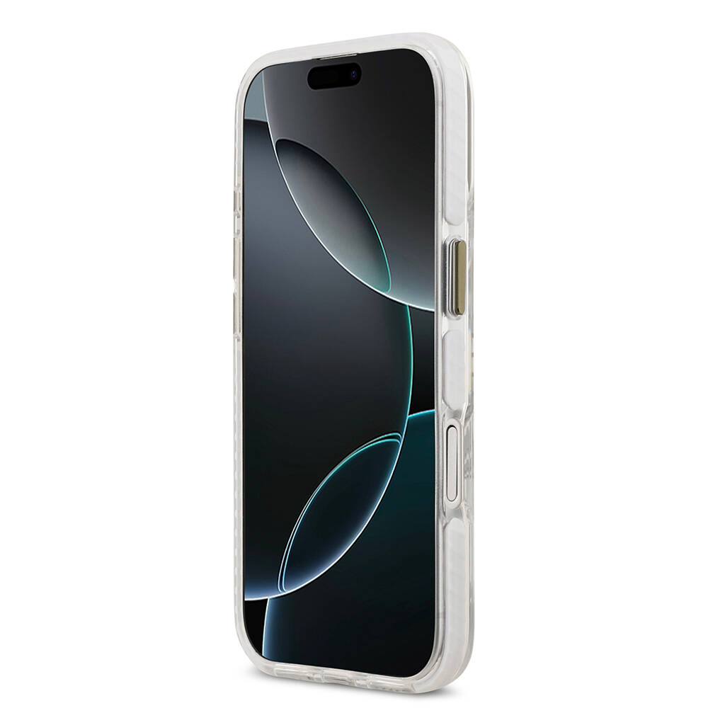 Apple iPhone 17 Kılıf Lacoste Orjinal Lisanslı M-safe Şarj Özellikli Gold Timsah Logolu Buzlu Kapak - 22