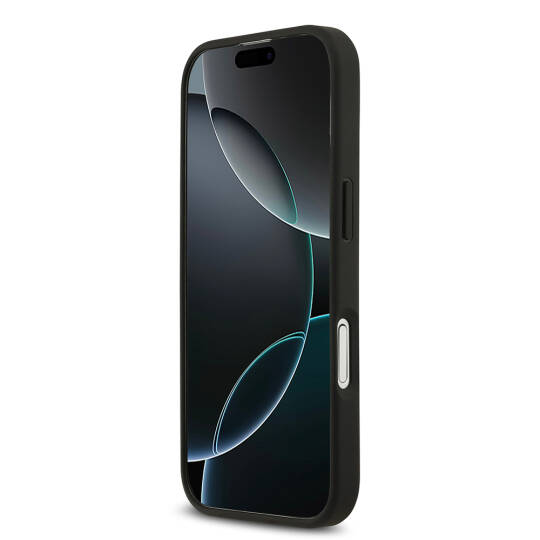 Apple iPhone 17 Kılıf Lacoste Orjinal Lisanslı M-safe Şarj Özellikli PU Deri Tasarımlı Kartlıklı Karışık Monogram Desenli Kapak - 4