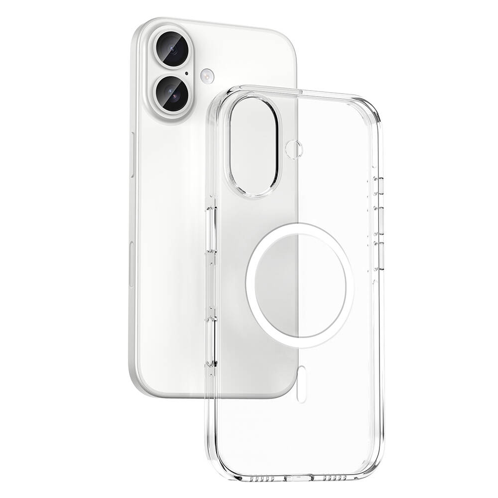 Apple iPhone 17 Kılıf M-safe Şarj Özellikli Kamera Korumalı Zore Kripto Kapak - 2