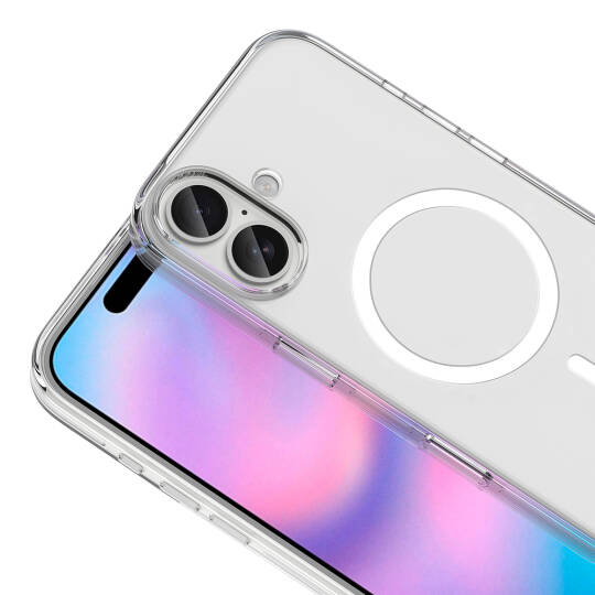 Apple iPhone 17 Kılıf M-safe Şarj Özellikli Kamera Korumalı Zore Kripto Kapak - 4