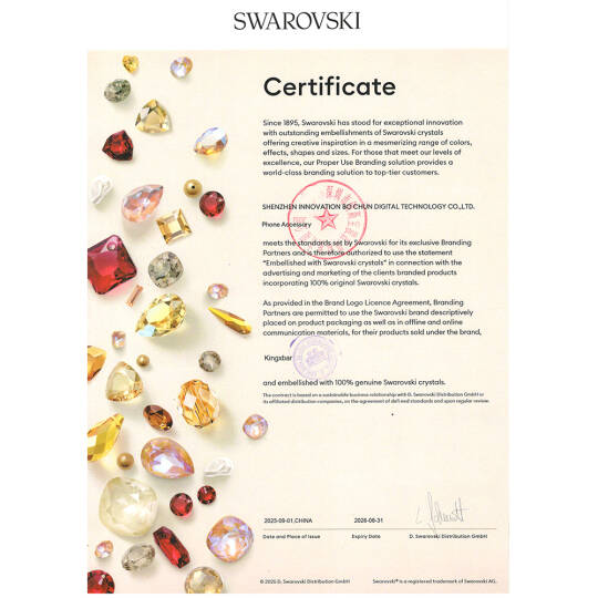 Apple iPhone 17 Kılıf M-Safe Şarj Özellikli Orjinal Swarovski Taşlı Zore Paris Rovix Sert PC Kapak - 29