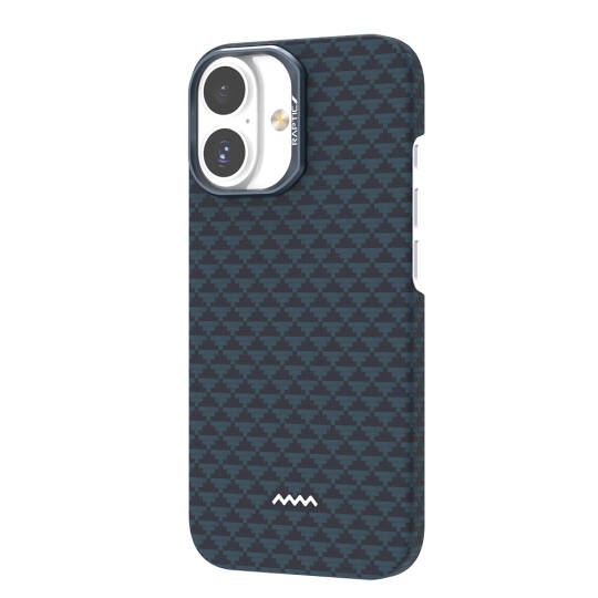 Apple iPhone 17 Kılıf M-safe Şarj Özellikli Raptic Aramid Skin Origin Serisi Karbon Kapak - 13