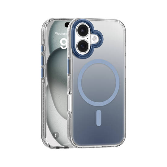Apple iPhone 17 Kılıf M-safe Şarj Özellikli Sararmaya Karşı Dayanıklı Mutural Icesense Serisi Kapak - 6