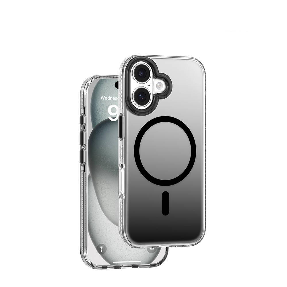 Apple iPhone 17 Kılıf M-safe Şarj Özellikli Sararmaya Karşı Dayanıklı Mutural Icesense Serisi Kapak - 7