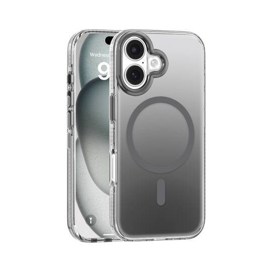Apple iPhone 17 Kılıf M-safe Şarj Özellikli Sararmaya Karşı Dayanıklı Mutural Icesense Serisi Kapak - 3
