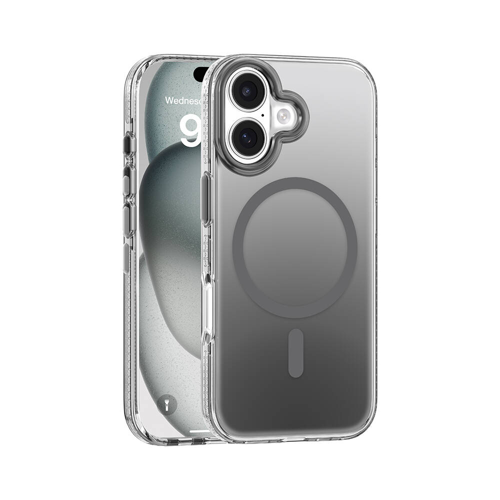 Apple iPhone 17 Kılıf M-safe Şarj Özellikli Sararmaya Karşı Dayanıklı Mutural Icesense Serisi Kapak - 3