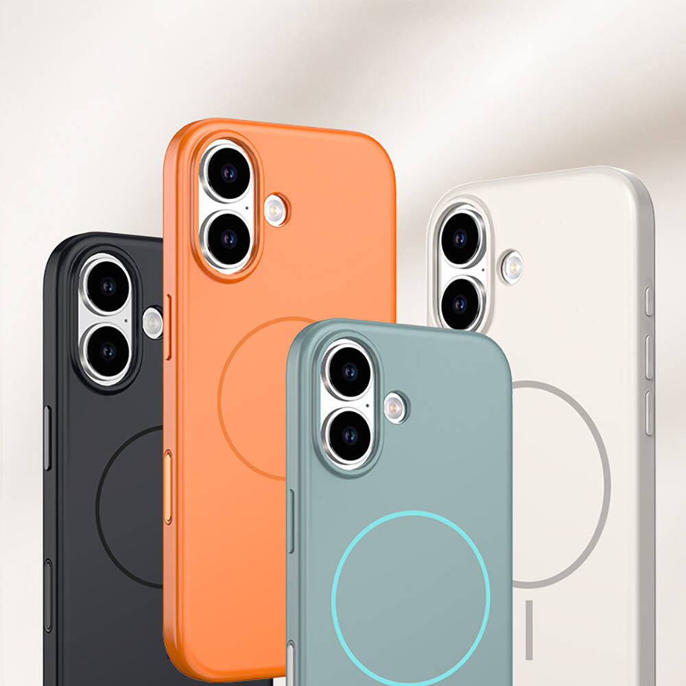 Apple iPhone 17 Kılıf M-safe Şarj Özellikli Wlons Liza Kapak - 13