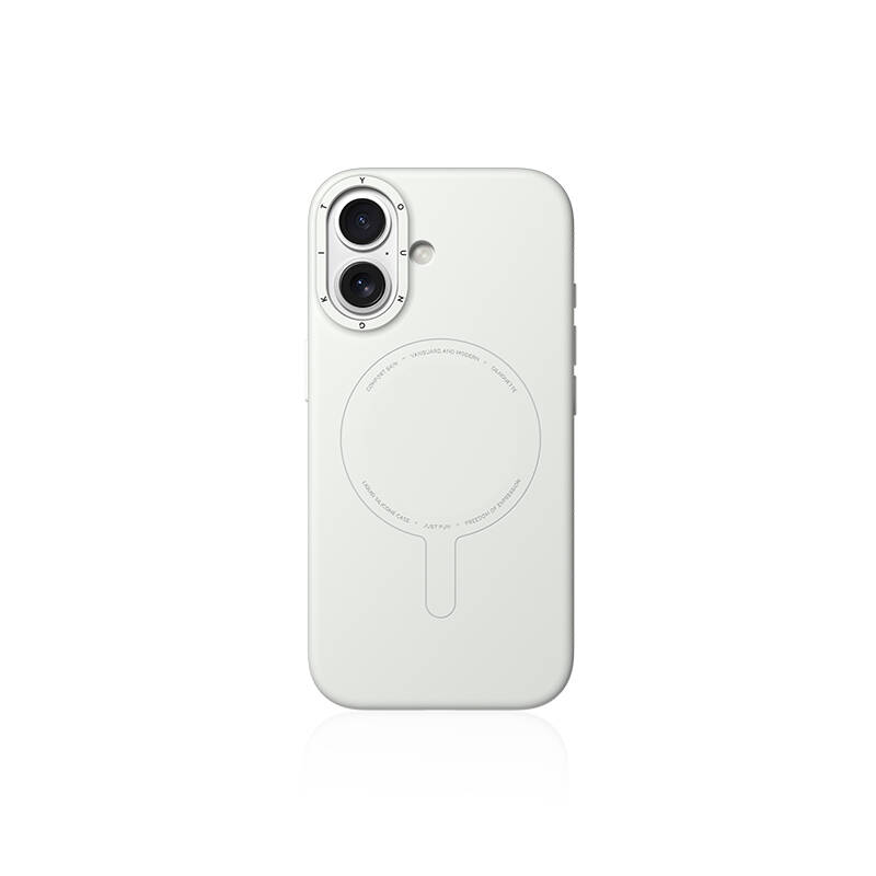Apple iPhone 17 Kılıf M-Safe Şarj Özellikli Youngkit Morandi Serisi Kapak - 9