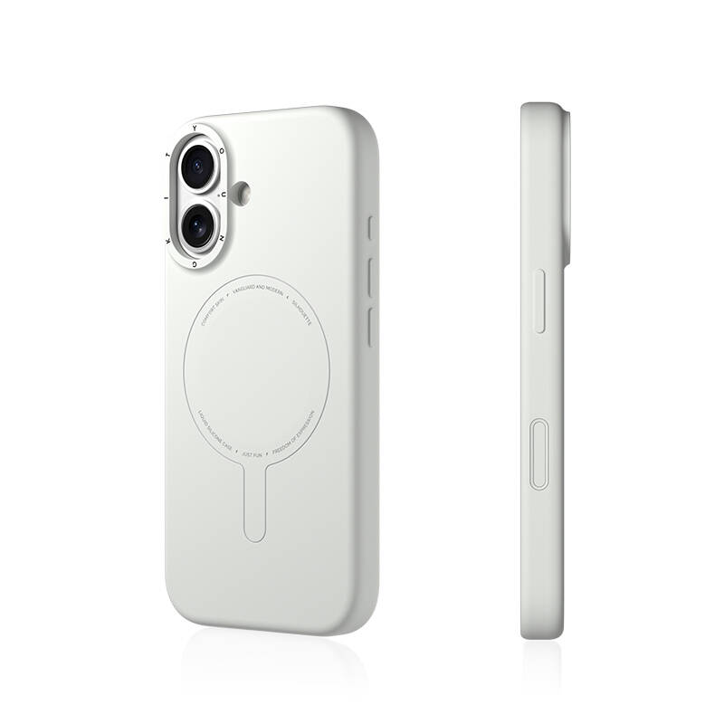 Apple iPhone 17 Kılıf M-Safe Şarj Özellikli Youngkit Morandi Serisi Kapak - 10