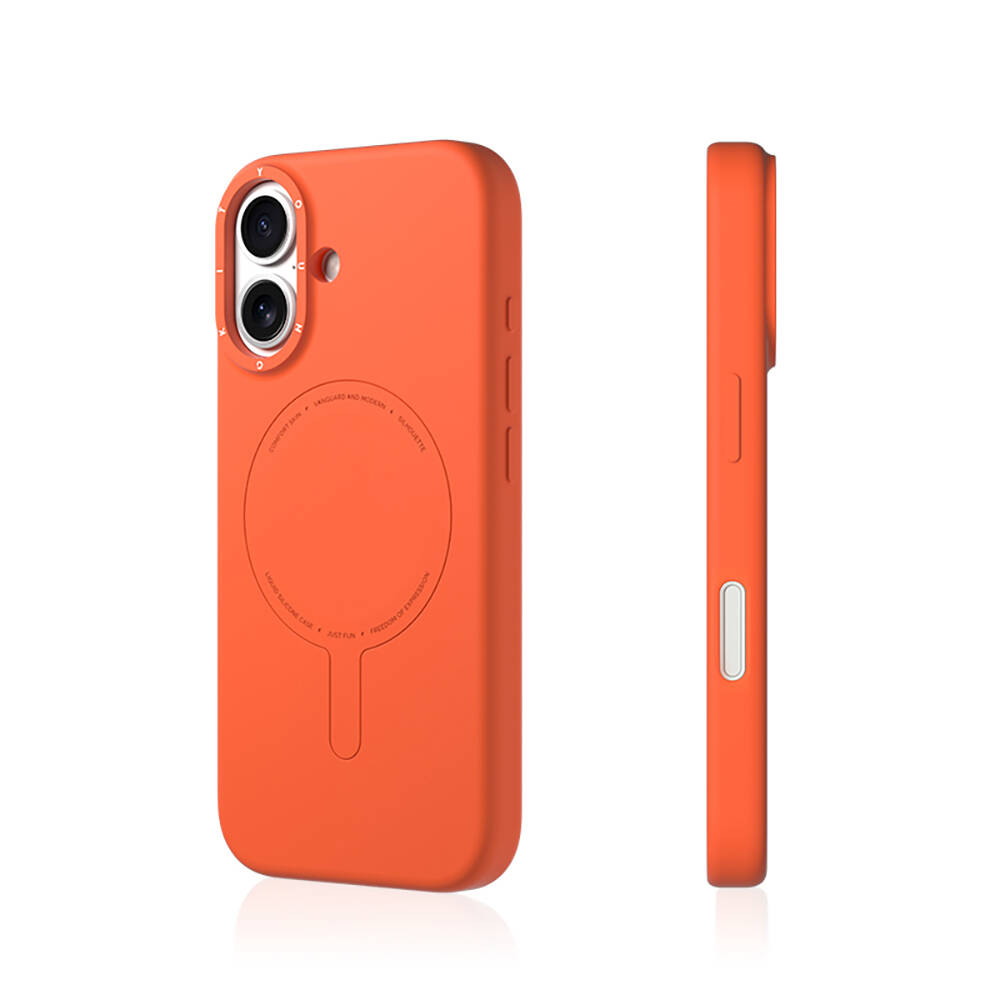 Apple iPhone 17 Kılıf M-Safe Şarj Özellikli Youngkit Morandi Serisi Kapak - 11