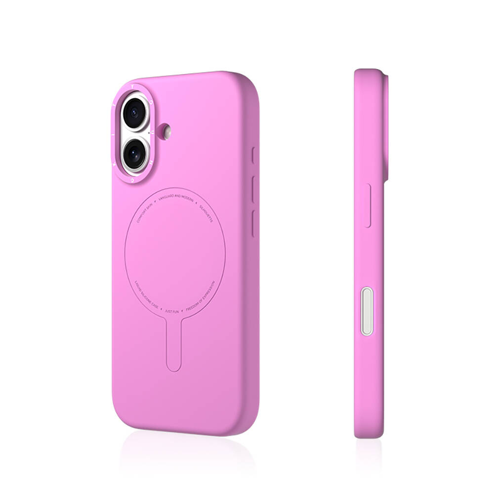 Apple iPhone 17 Kılıf M-Safe Şarj Özellikli Youngkit Morandi Serisi Kapak - 12