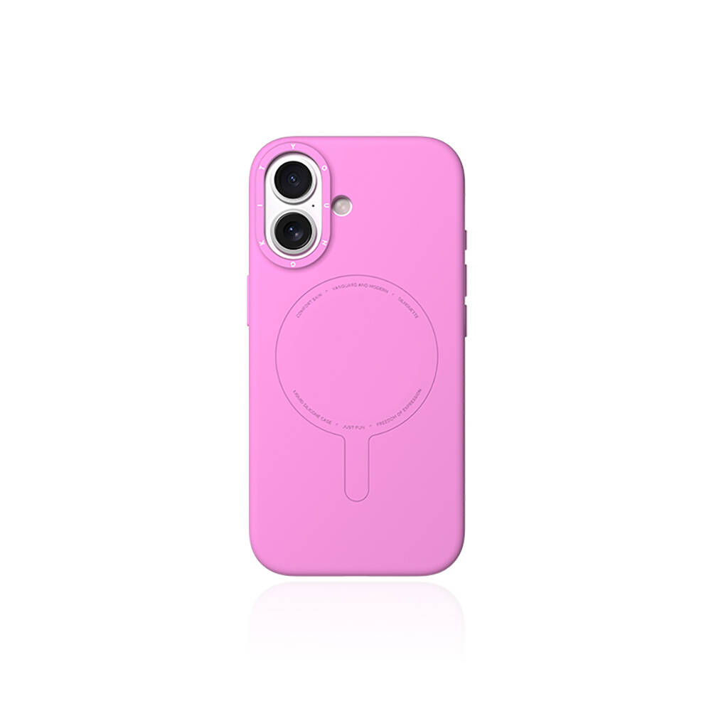 Apple iPhone 17 Kılıf M-Safe Şarj Özellikli Youngkit Morandi Serisi Kapak - 5