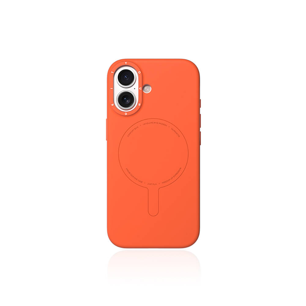Apple iPhone 17 Kılıf M-Safe Şarj Özellikli Youngkit Morandi Serisi Kapak - 4