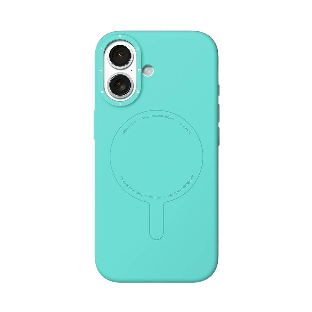 Apple iPhone 17 Kılıf M-Safe Şarj Özellikli Youngkit Morandi Serisi Kapak - 1