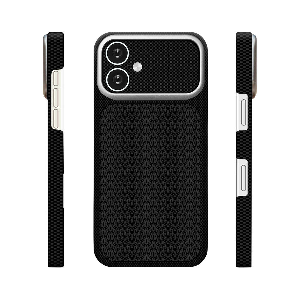 Apple iPhone 17 Kılıf M-Safe Şarj Özellikli Zore Paris Nexel Sert PC Kapak - 12