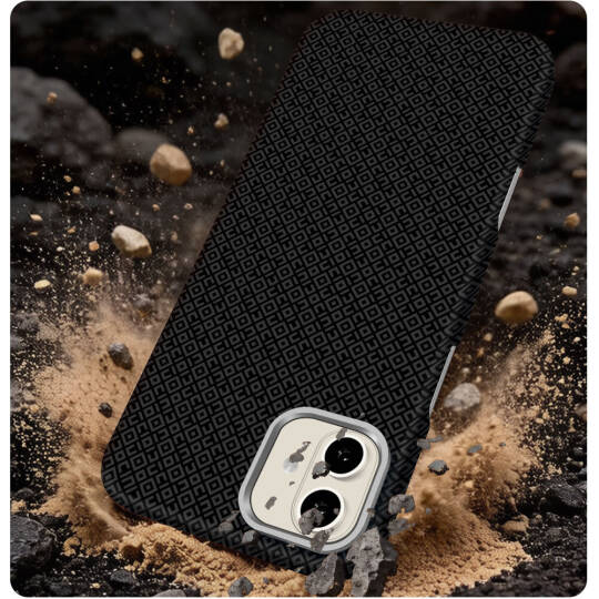 Apple iPhone 17 Kılıf M-Safe Şarj Özellikli Zore Paris Vax Sert PC Kapak - 9